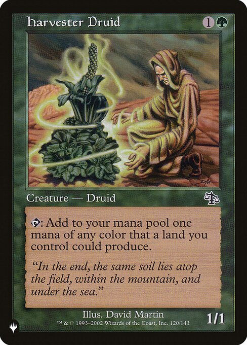 Harvester Druid (PLST) (JUD-120)