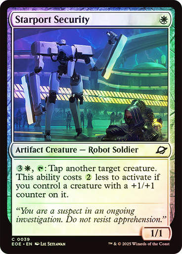 Starport Security (EOE) (39) / Foil