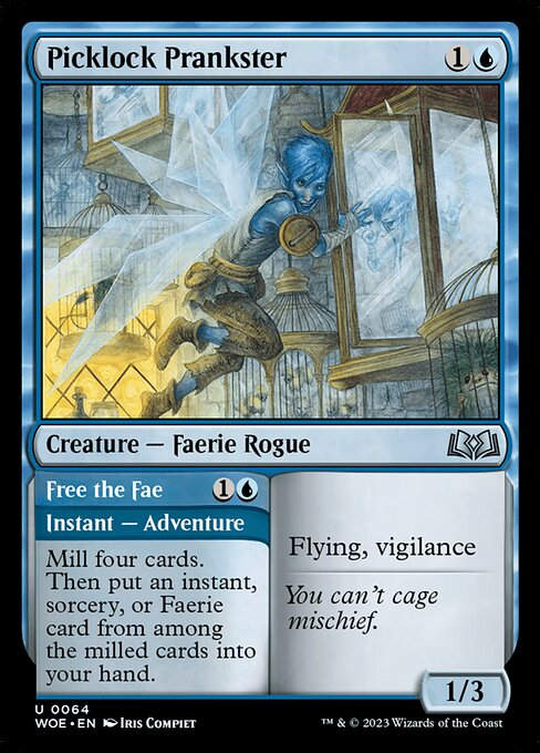 Picklock Prankster // Free the Fae (woe)