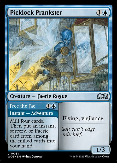 Picklock Prankster // Free the Fae (woe)