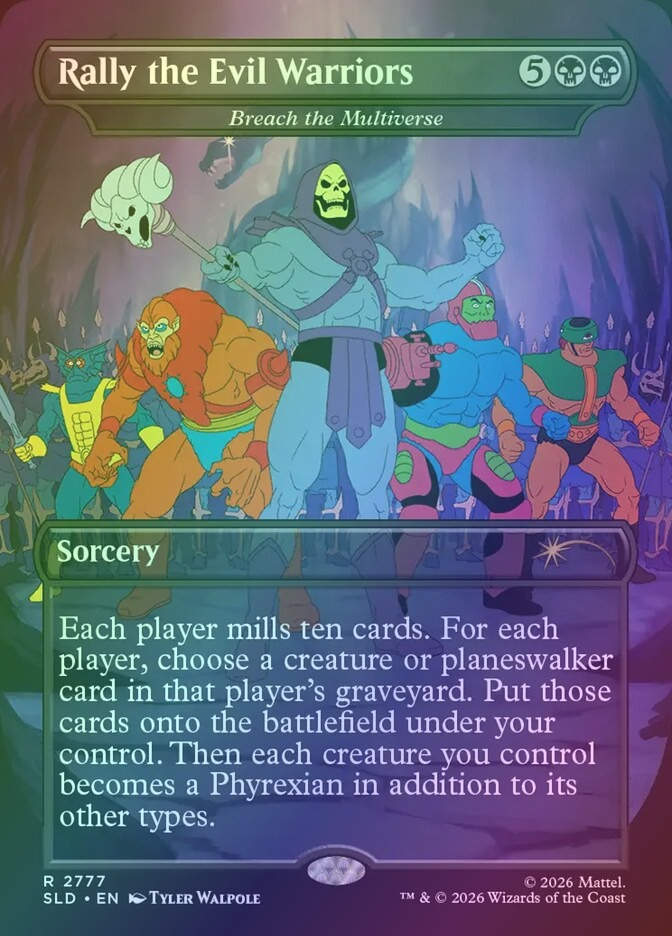 Breach the Multiverse (SLD) (2777) / Borderless / Foil