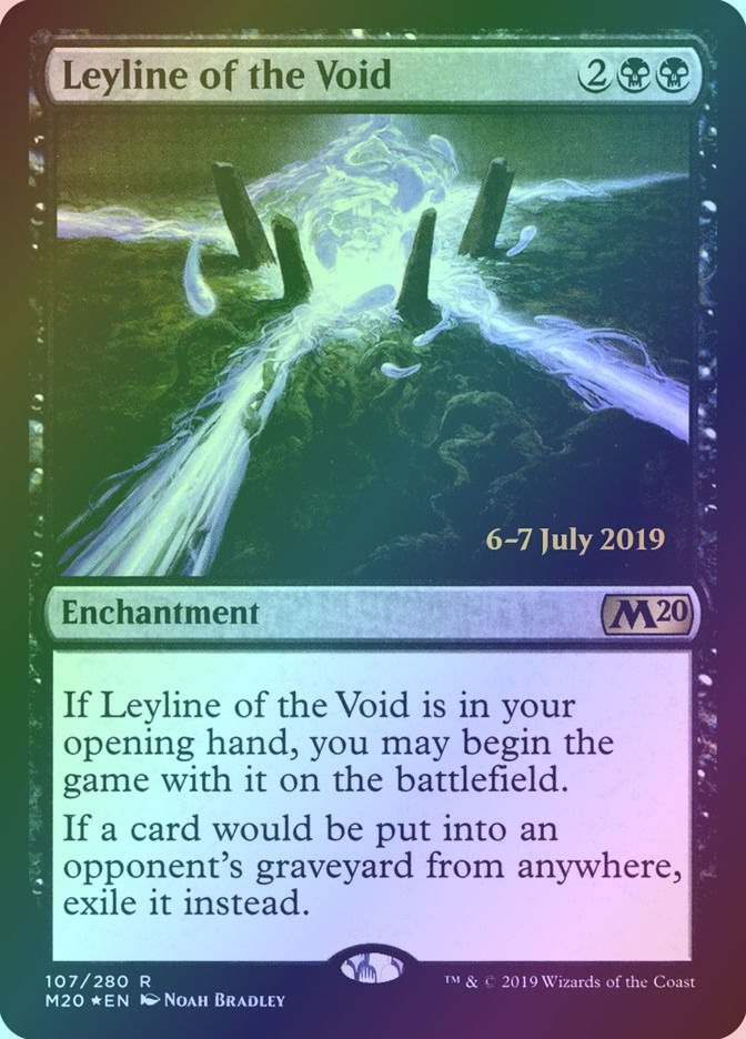 Leyline of the Void (PM20) (107s) / Foil