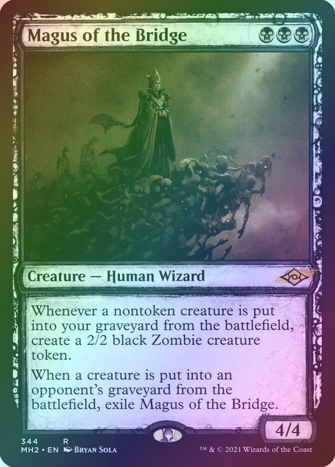 Magus of the Bridge (MH2) (344) / Showcase / Foil