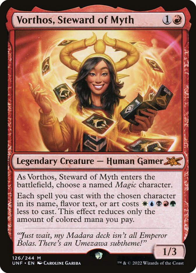 Vorthos, Steward of Myth (UNF) (126)