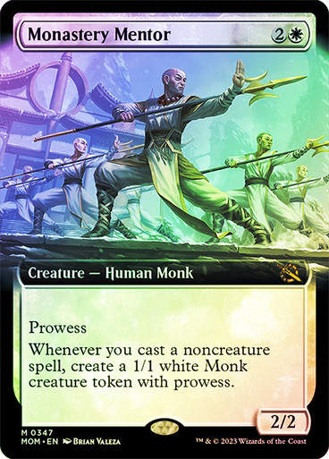 Monastery Mentor (mom_347) / Extended Art / Foil