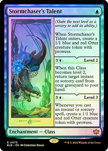 Stormchaser's Talent (blb) (75) / Foil