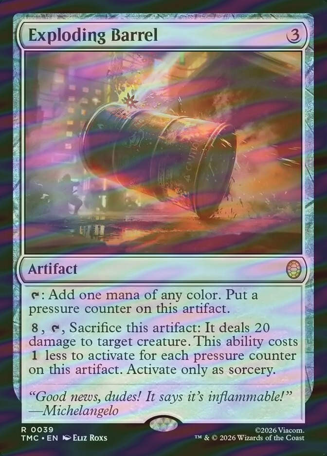 Exploding Barrel (TMC) (39) / Surge Foil
