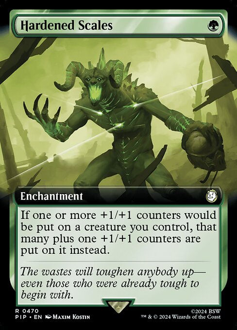 Hardened Scales (pip) (470) / Extended Art