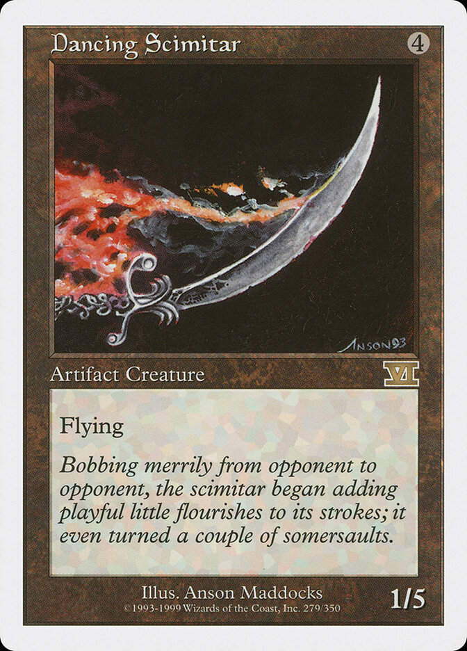 Dancing Scimitar (6ED) (279)