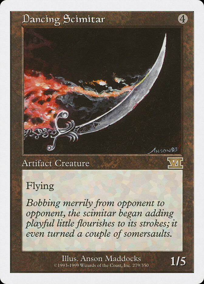 Dancing Scimitar (6ED) (279)