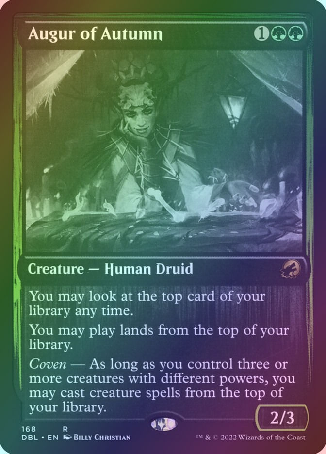 Augur of Autumn (DBL) (168) / Foil