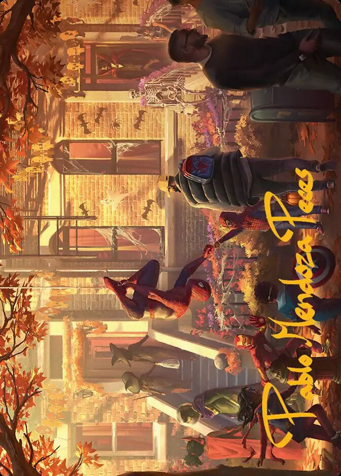 Friendly Neighborhood // Friendly Neighborhood (ASPM) (2) / Firmada — cara 1 de 2