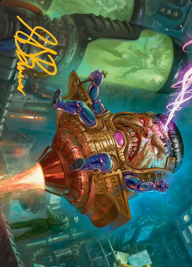 M.O.D.O.K. (AMSH) (9) / Firma Dorada