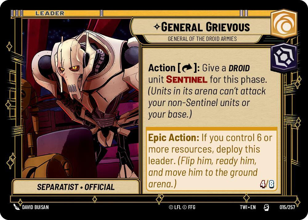 General Grievous - General of the Droid Armies (TWI) (015/257)