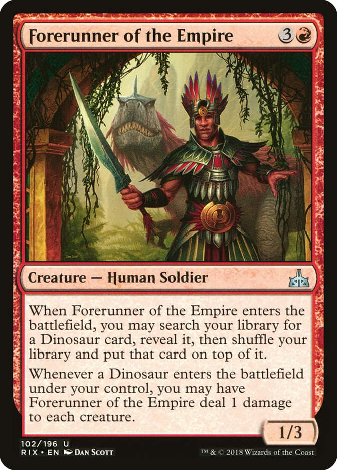 Forerunner of the Empire (RIX) (102)