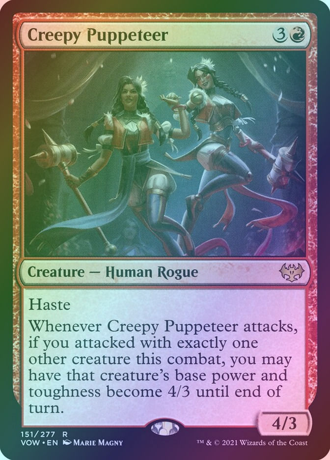 Creepy Puppeteer (VOW) (151) / Foil