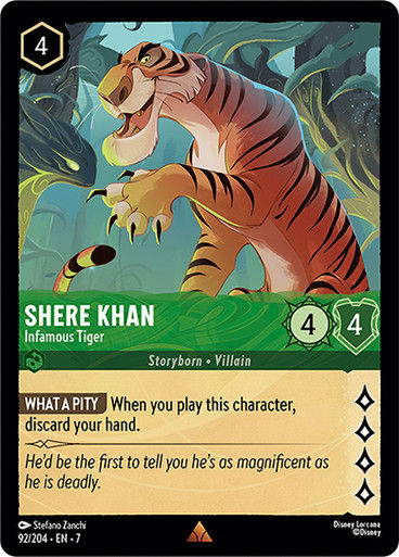 Shere Khan - Infamous Tiger (LOR_ARC)