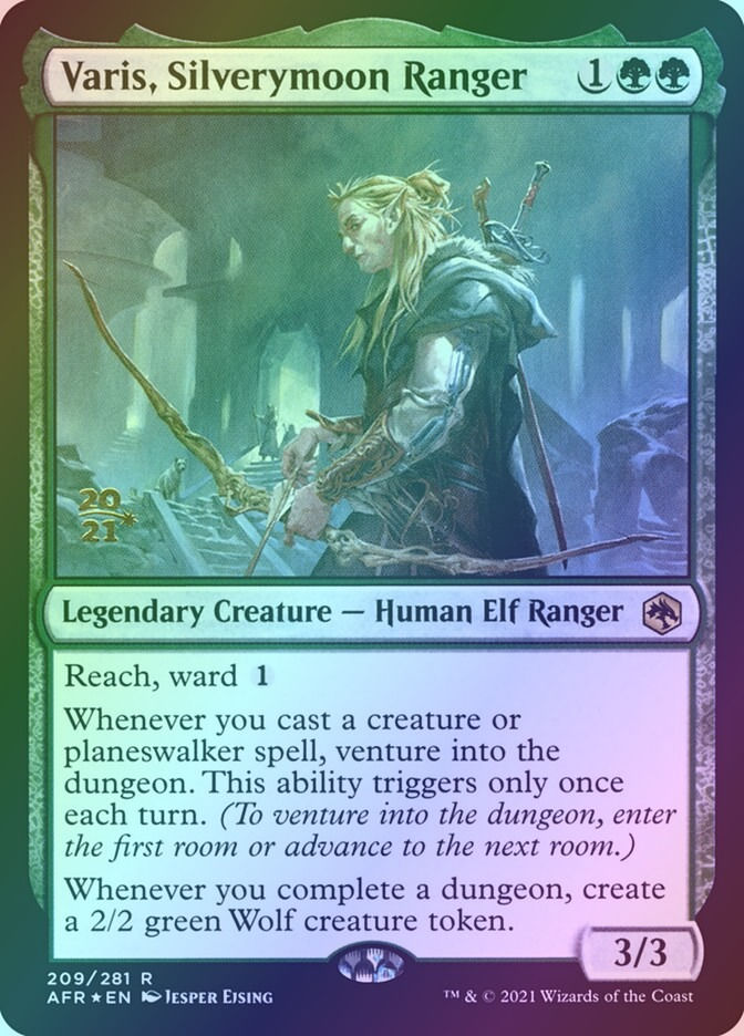 Varis, Silverymoon Ranger (PAFR) (209s) / Foil