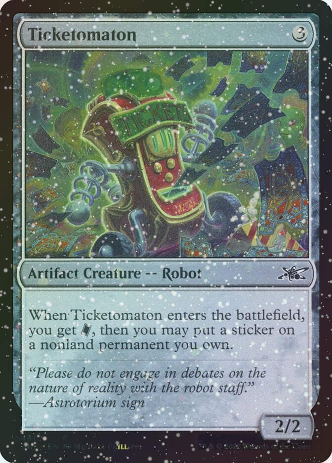 Ticketomaton (UNF) (481) / Galaxy Foil
