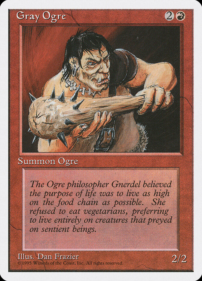 Gray Ogre (4ED) (200)