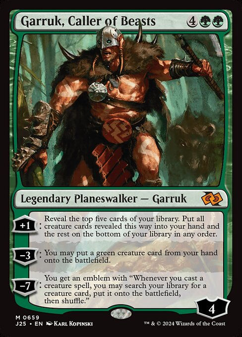 Garruk, Caller of Beasts (J25) (659)