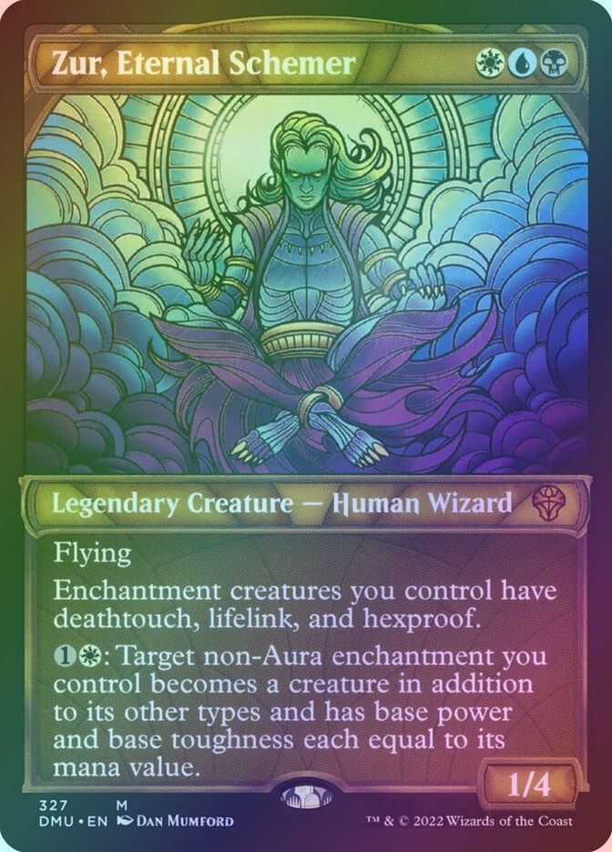 Zur, Eternal Schemer (DMU) (327) / Showcase / Foil