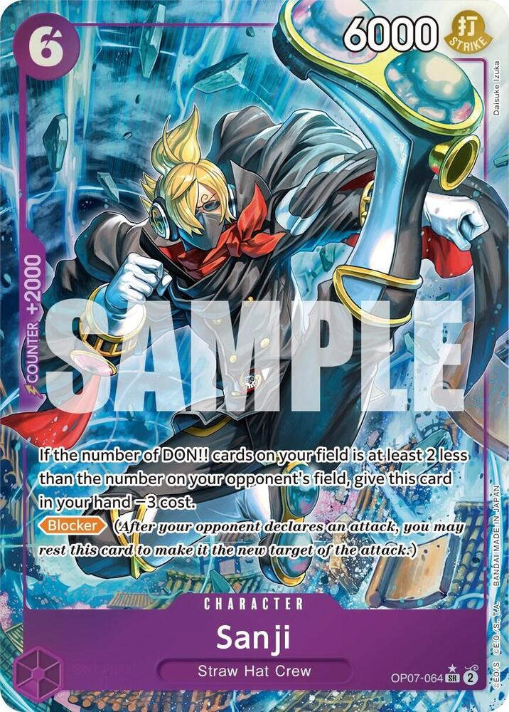 Sanji (Parallel) (OP07-064) / Foil