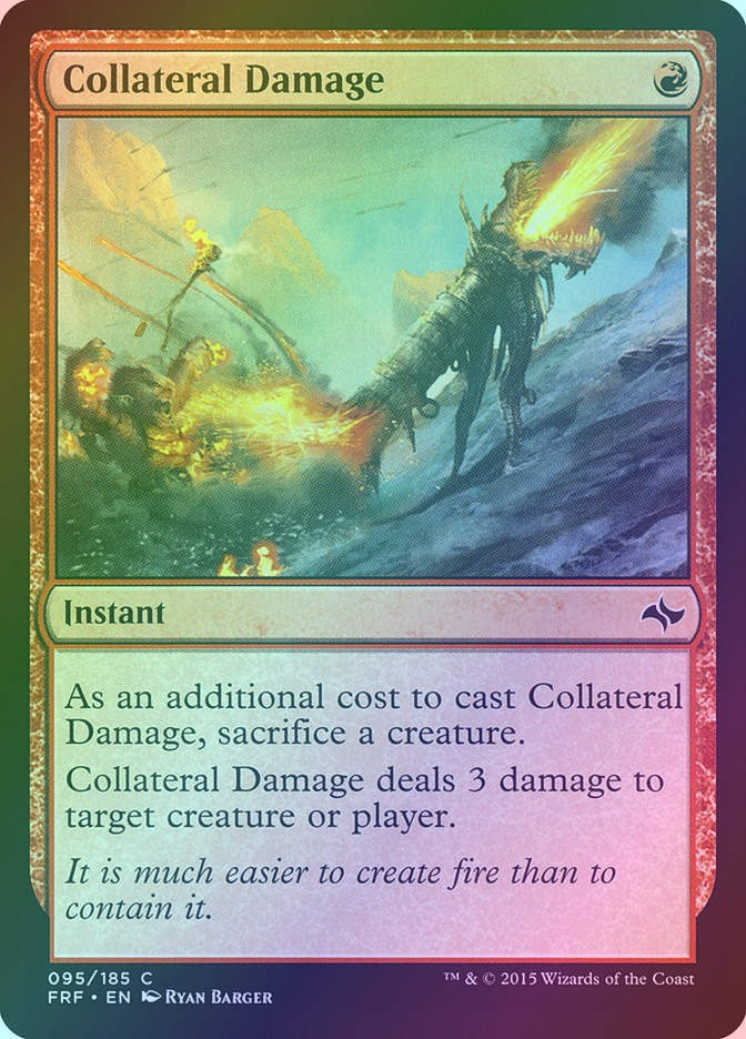 Collateral Damage (FRF) (95) / Foil