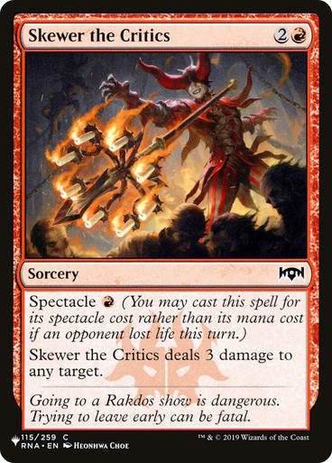 Skewer the Critics (PLST) (RNA-115)
