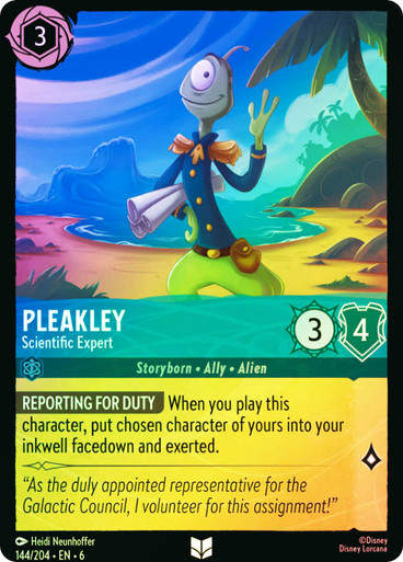 Pleakley - Scientific Expert (LOR_AZU) / Foil