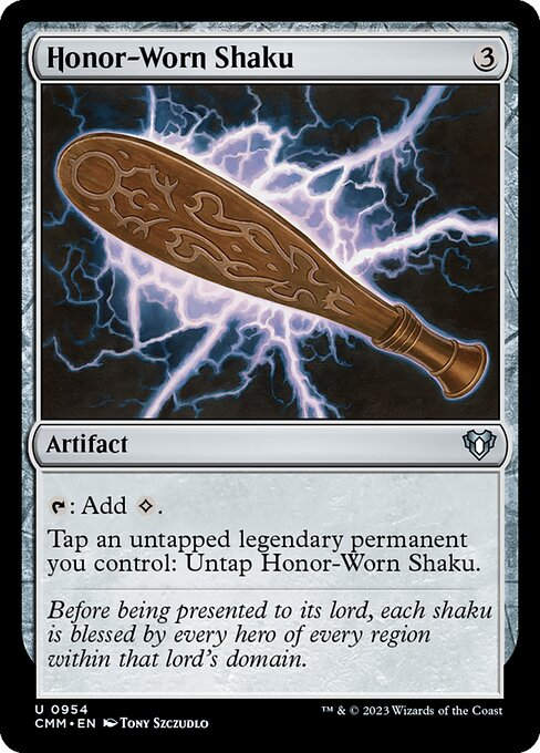Honor-Worn Shaku (cmm) (Commander Deck)