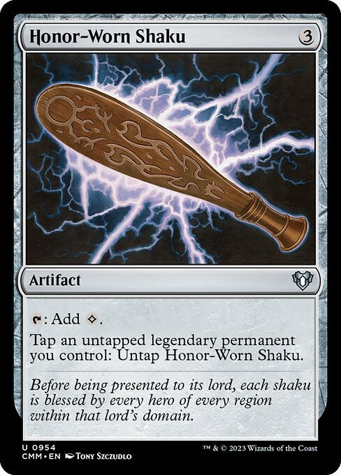 Honor-Worn Shaku (cmm) (Commander Deck)