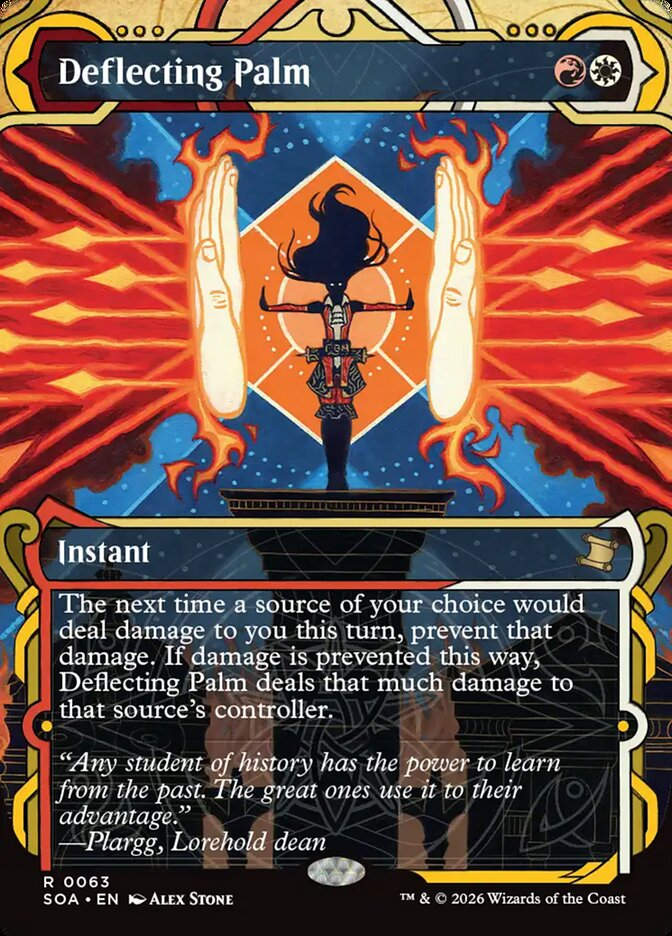 Deflecting Palm (SOA) (63) / Borderless / Showcase