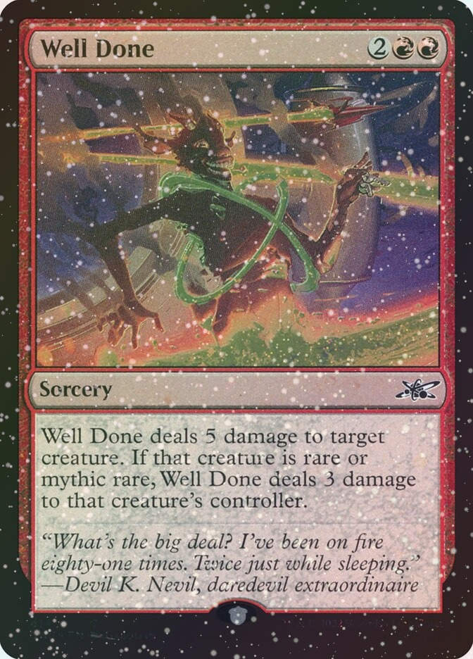 Well Done (UNF) (414) / Galaxy Foil