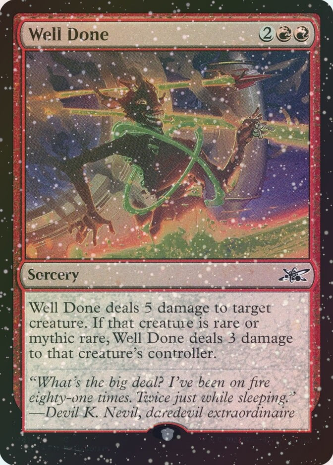 Well Done (UNF) (414) / Galaxy Foil