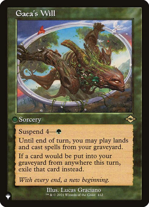 Gaea's Will (PLST) (MH2-412)