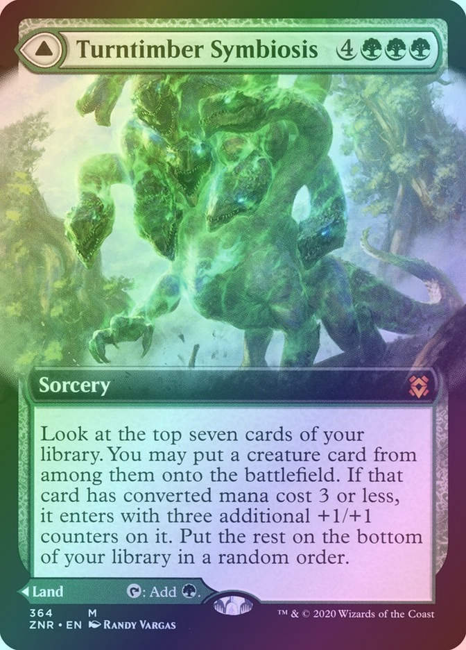 Turntimber Symbiosis // Turntimber, Serpentine Wood (ZNR) (364) / Ext Art / Foil
