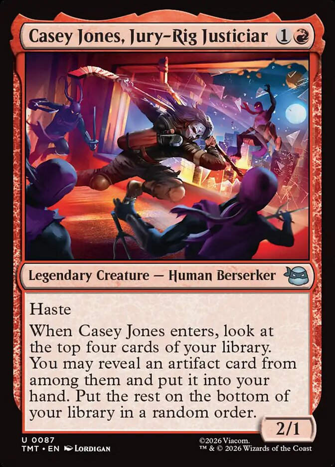 Casey Jones, Jury-Rig Justiciar (TMT) (87)