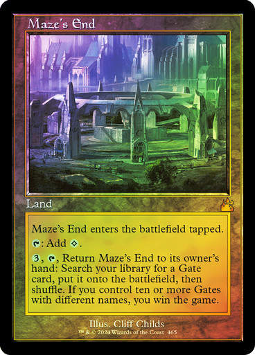 Maze's End (rvr) (465) / Retro / Foil