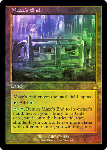 Maze's End (rvr) (465) / Retro / Foil