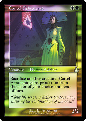 Cartel Aristocrat (rvr) (359) / Retro / Foil