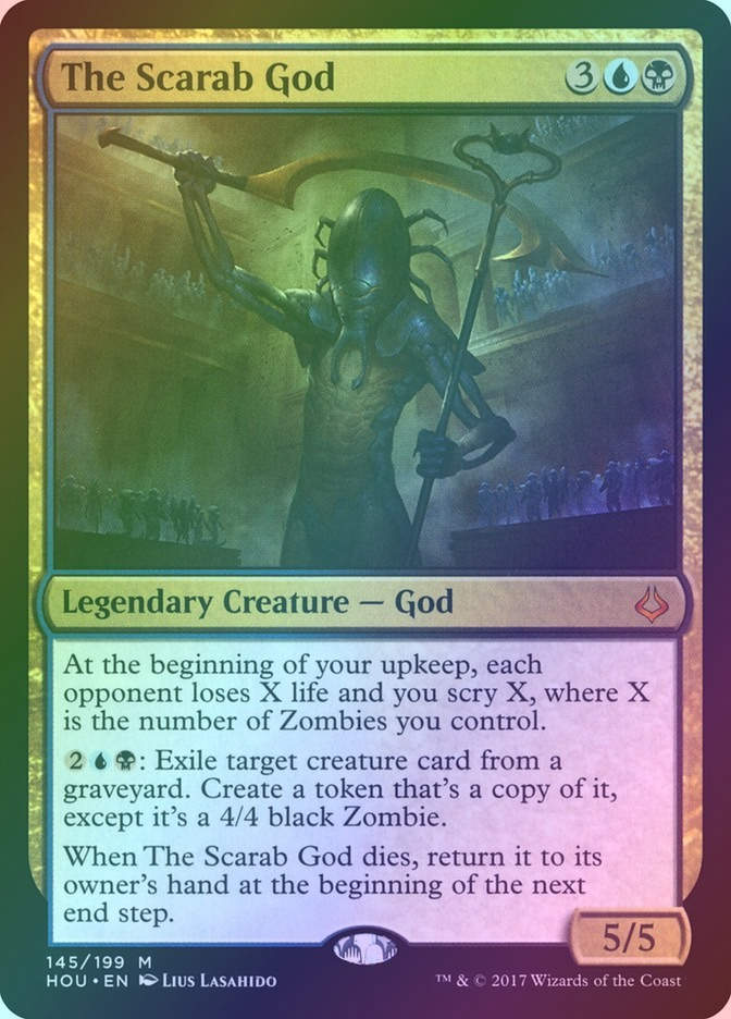 The Scarab God (HOU) (145) / Foil
