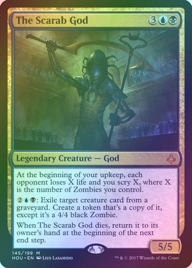 The Scarab God (HOU) (145) / Foil