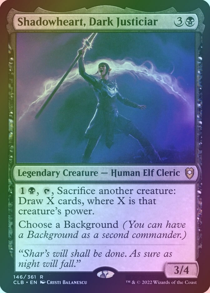 Shadowheart, Dark Justiciar (CLB) (146) / Foil