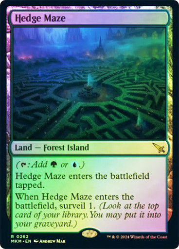 Hedge Maze (mkm) (262) / Foil