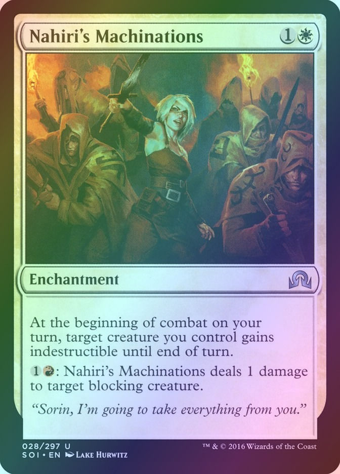 Nahiri's Machinations (SOI) (28) / Foil