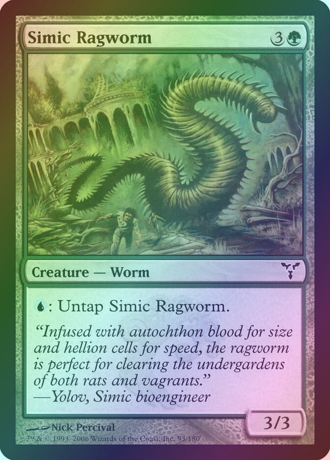 Simic Ragworm (DIS) (93) / Foil