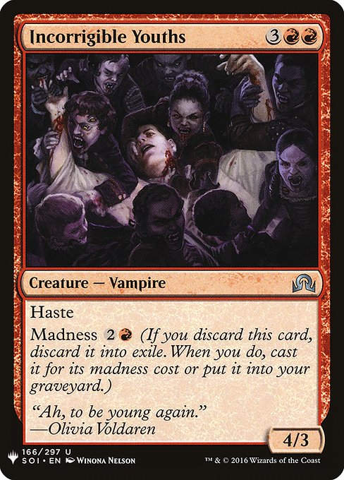 Incorrigible Youths (PLST) (SOI-166)