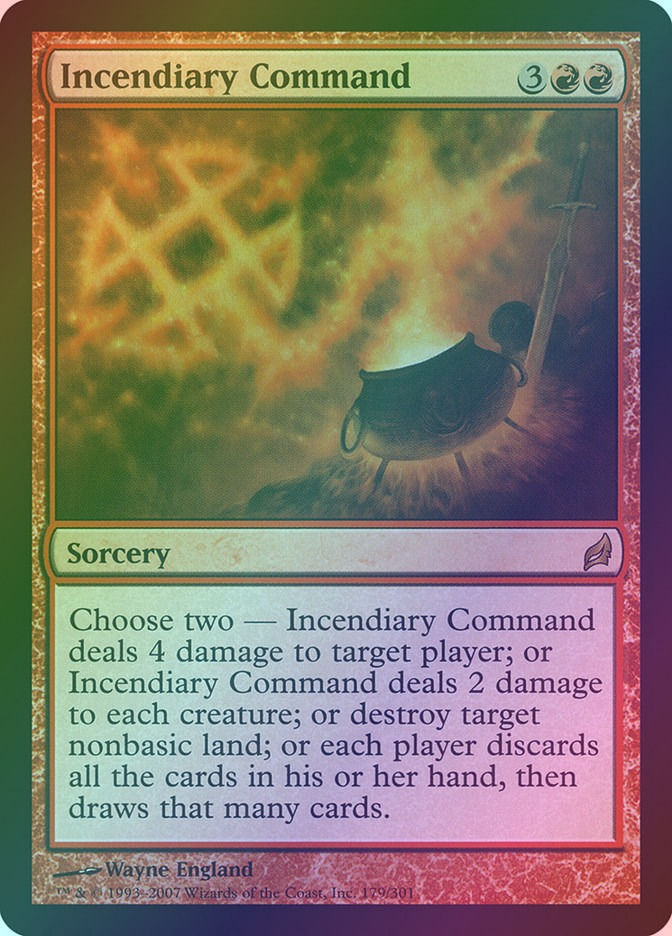 Incendiary Command (LRW) (179) / Foil