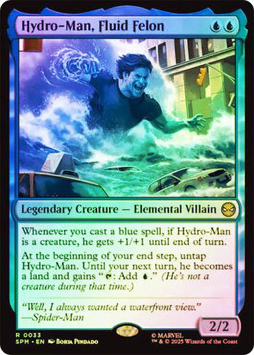 Hydro-Man, Fluid Felon (SPM) (33) / Foil